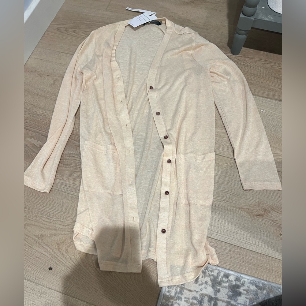 NWT Merokeety Long Cardigan w/ Pockets